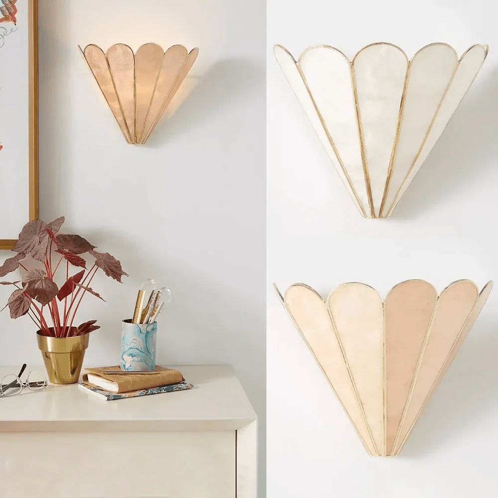 Nacieria Shell Petal Wall Lamp