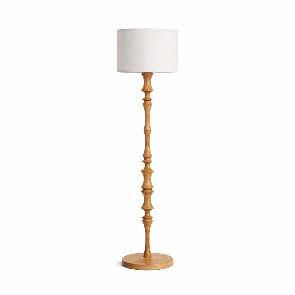 Hollis Wood Floor Lamp