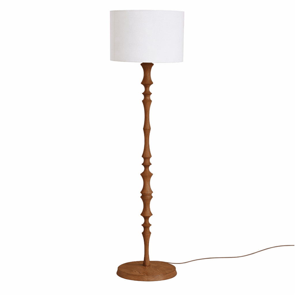 Hollis Wood Floor Lamp