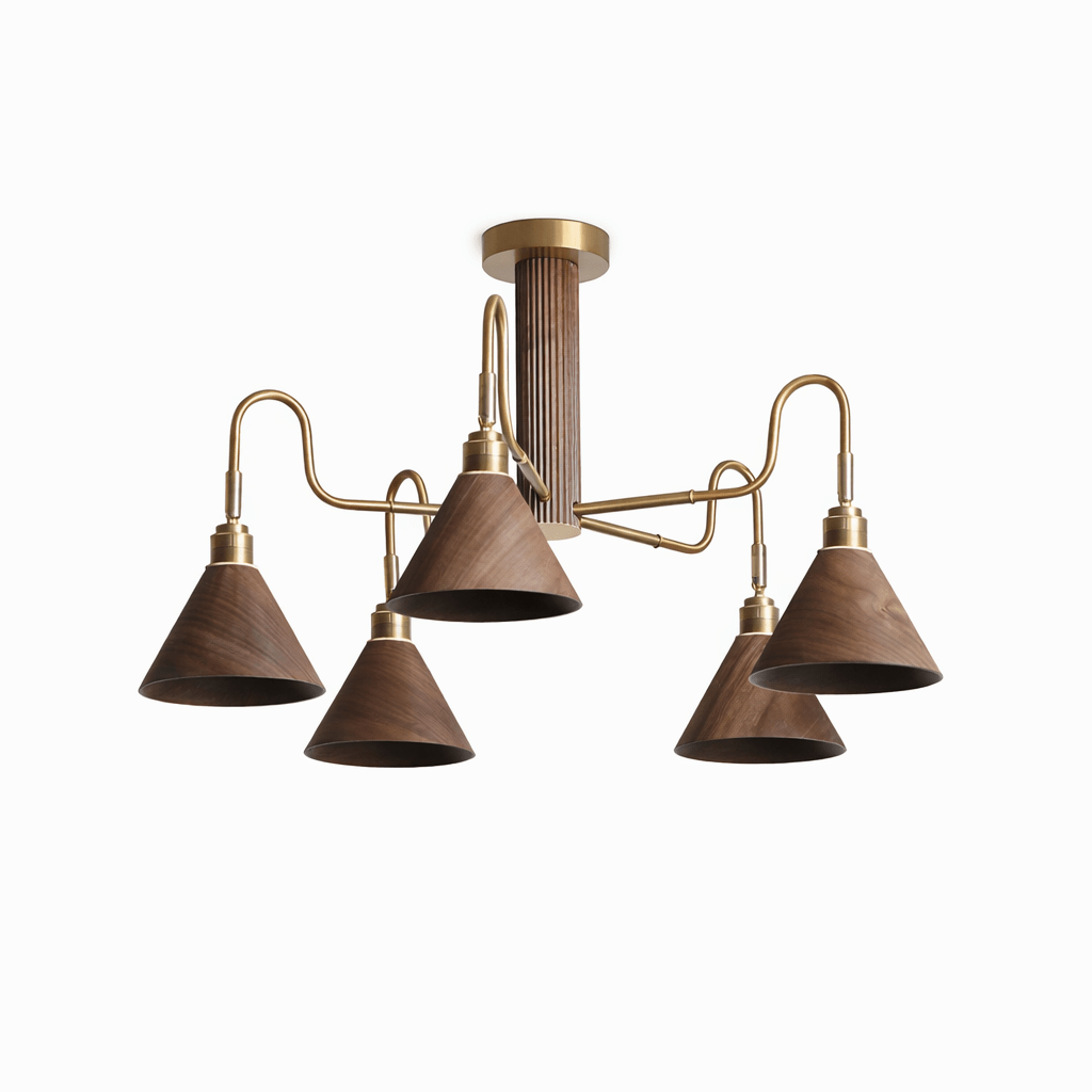 Valcor Wood Chandelier