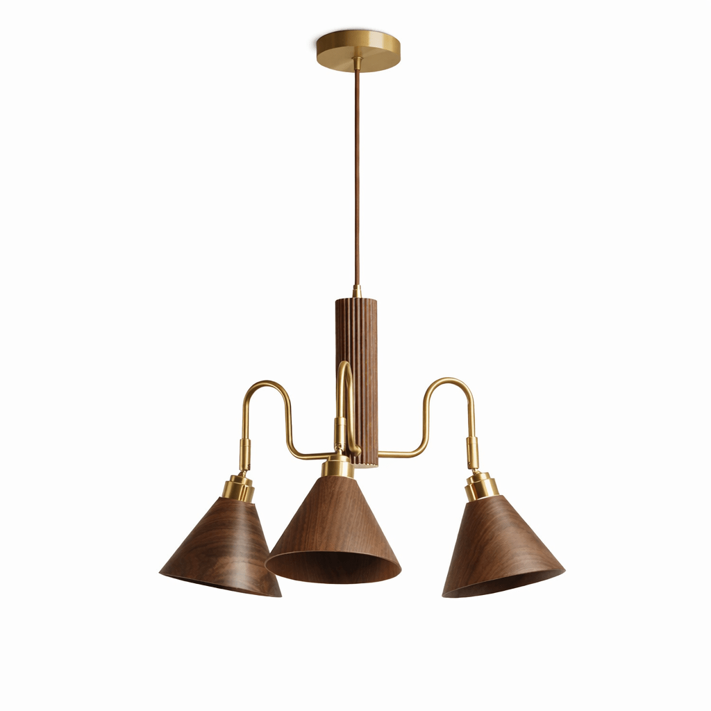 Valcor Wood Chandelier