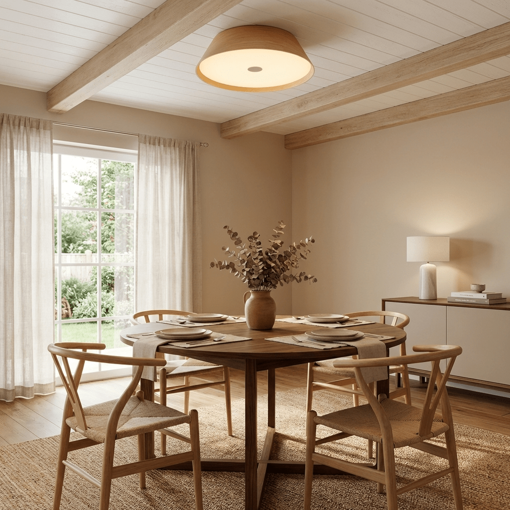 Halor Wooden Ceiling Light