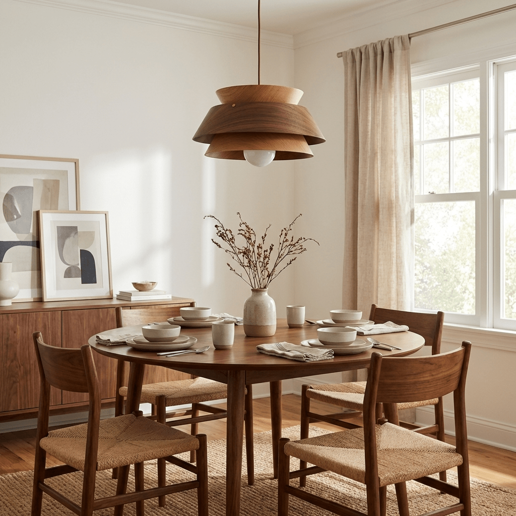 Tovira Wood Pendant Lamp