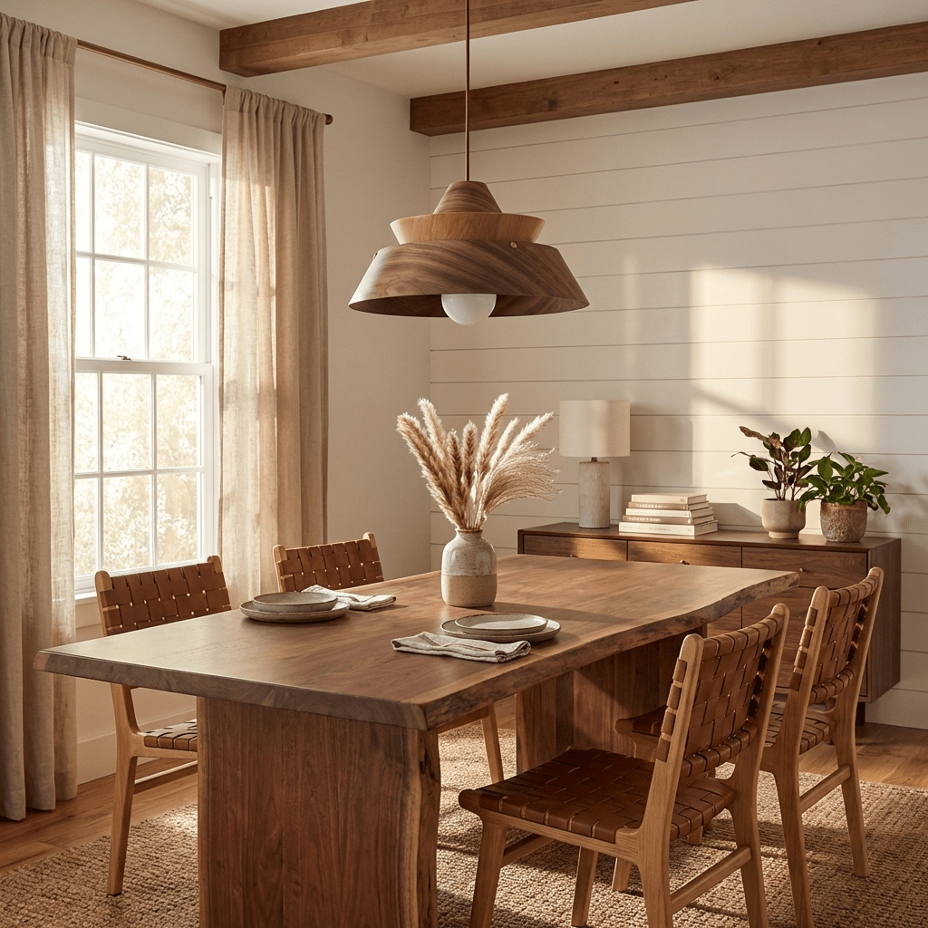 Tovira Wood Pendant Lamp