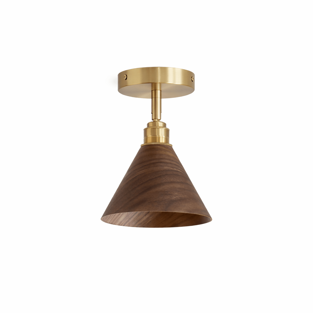 Lumorina Cone Semi-Flush Ceiling Light