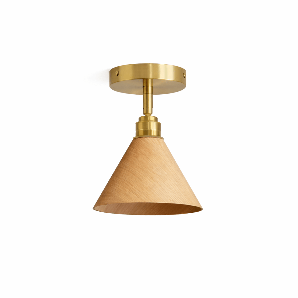 Lumorina Cone Semi-Flush Ceiling Light