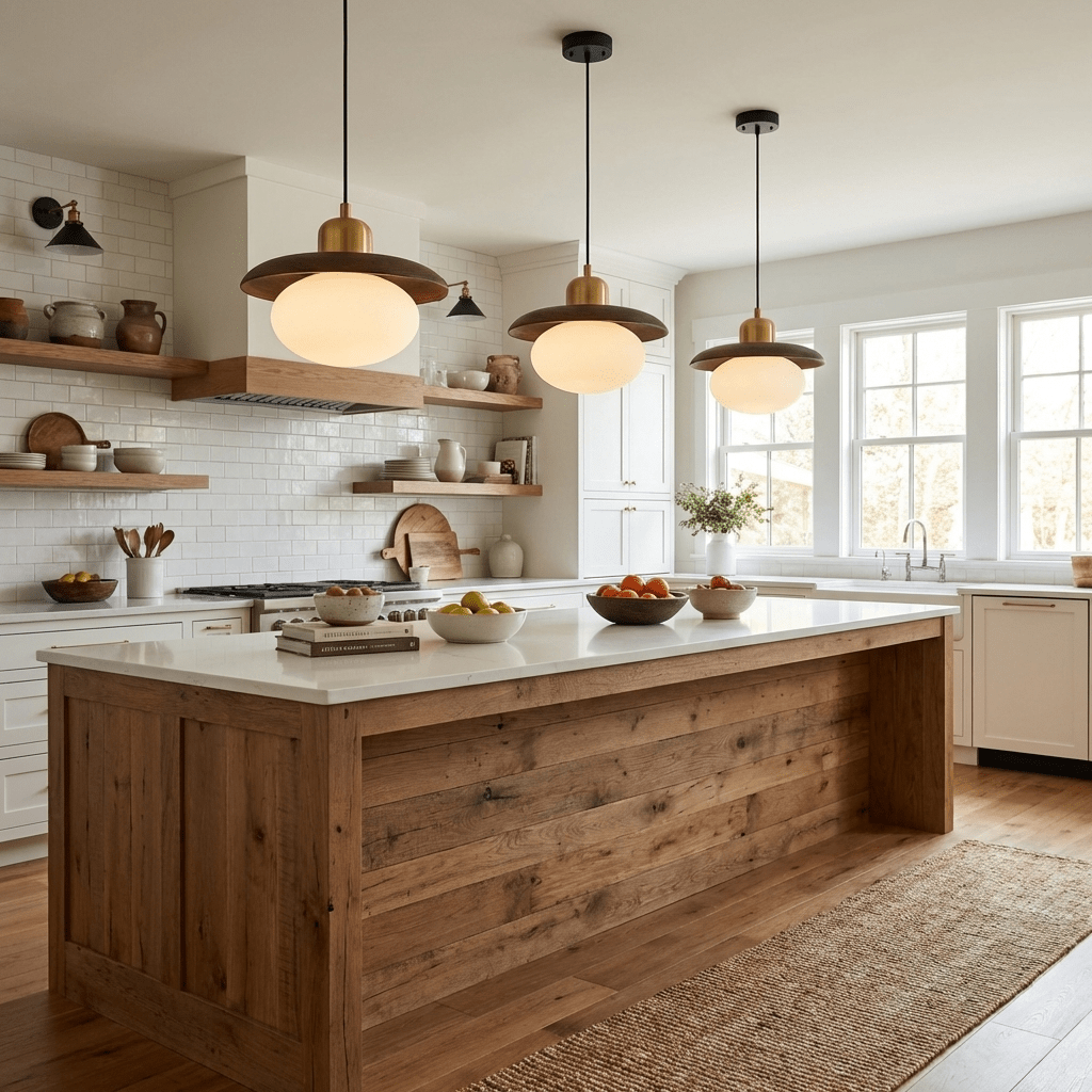 Celvo Wood Pendant Light