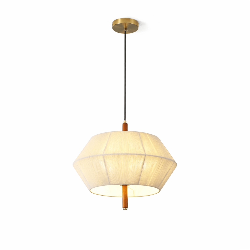 Serivia Linen Geometric Pendant Lamp