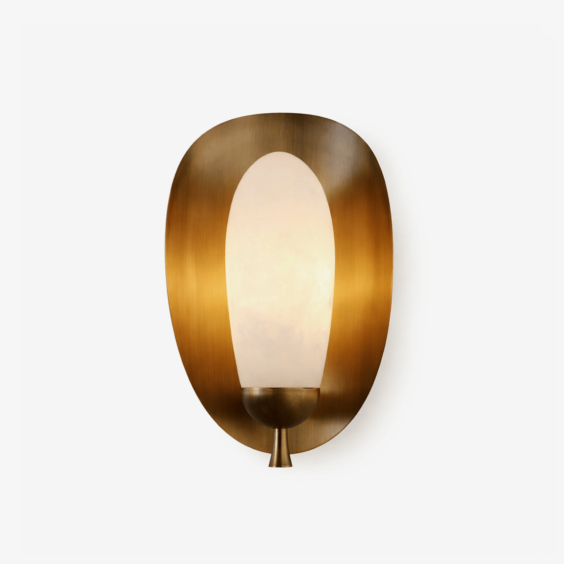 Albenelle Alabaster Halo Wall Light