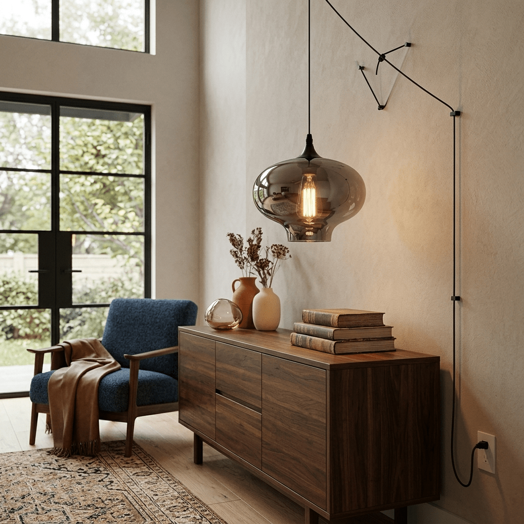Aurelien Bottle Swag Pendant Light