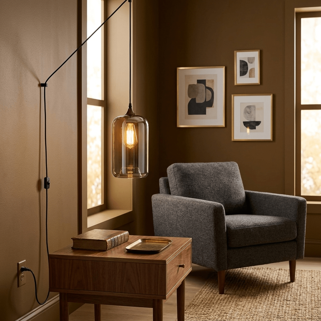 Aurelien Bottle Swag Pendant Light