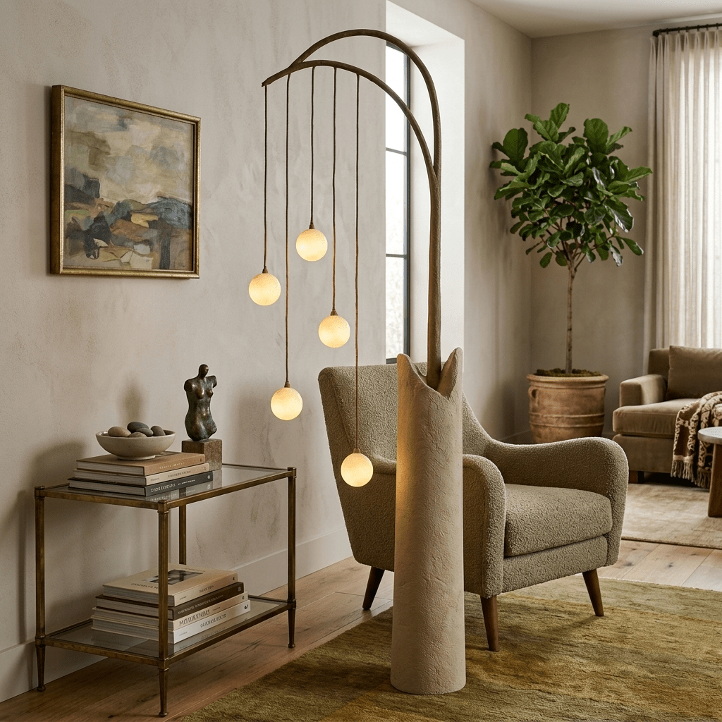 Veleeria Willow Glow Floor Lamp