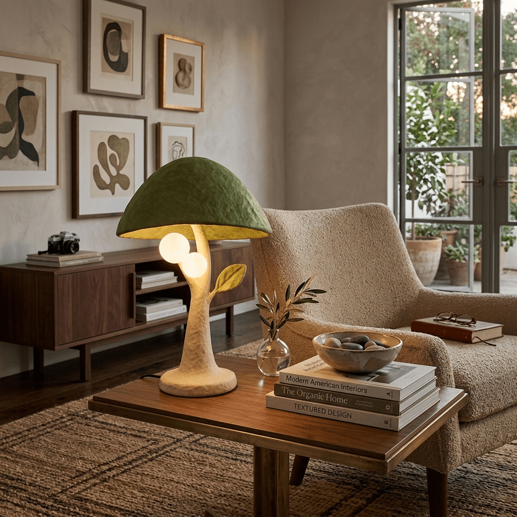 Verdella Forest Mushroom Table Lamp
