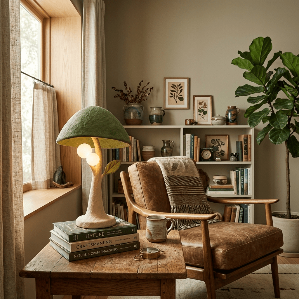 Verdella Forest Mushroom Table Lamp