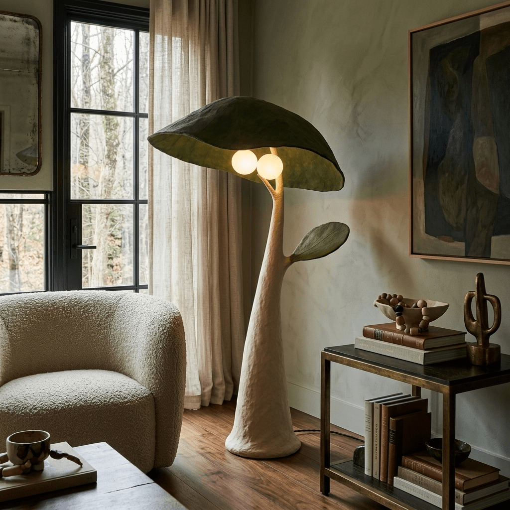 Calaaya Forest Mushroom Floor Lamp