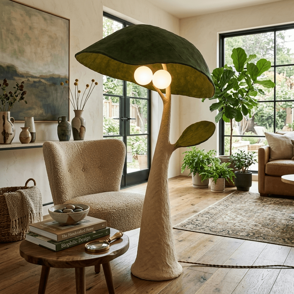 Calaaya Forest Mushroom Floor Lamp