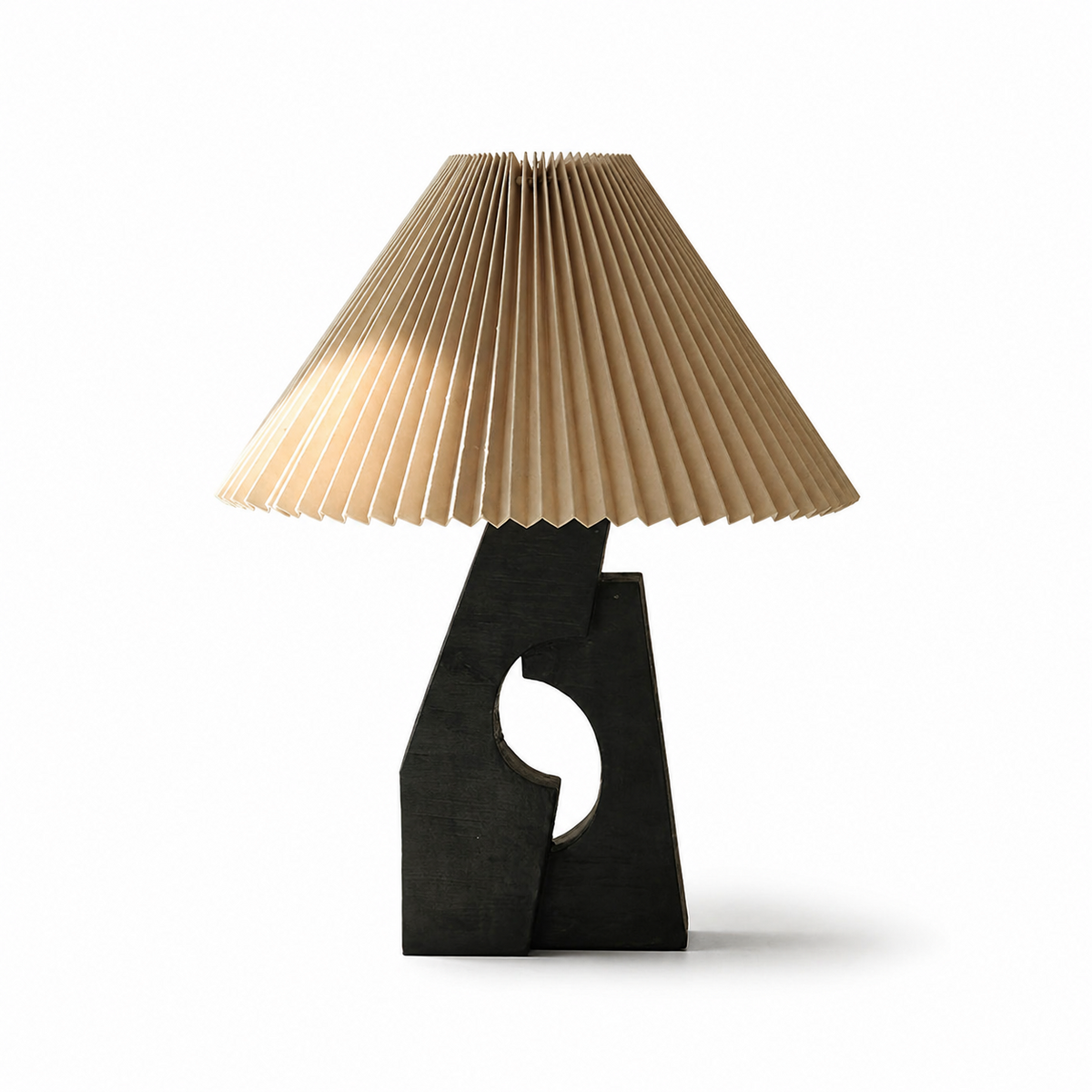 Renisielle Arch Form Pleated Table Lamp