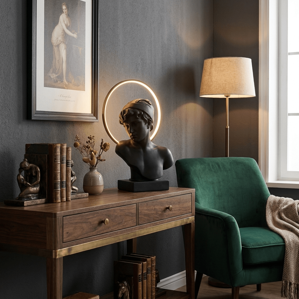 Cassielle Sculptural Table Lamp