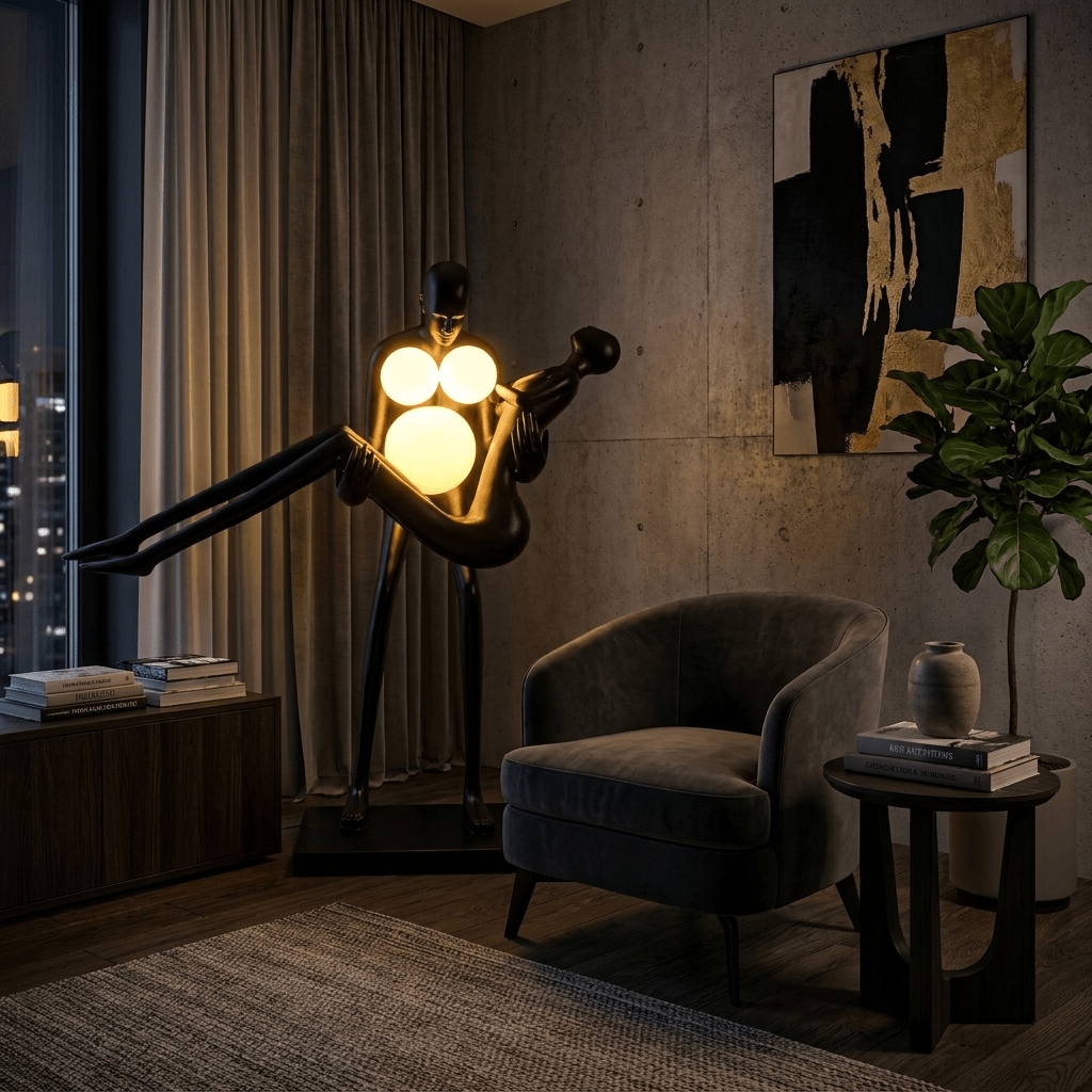 Amavelle Sculpture Lamp