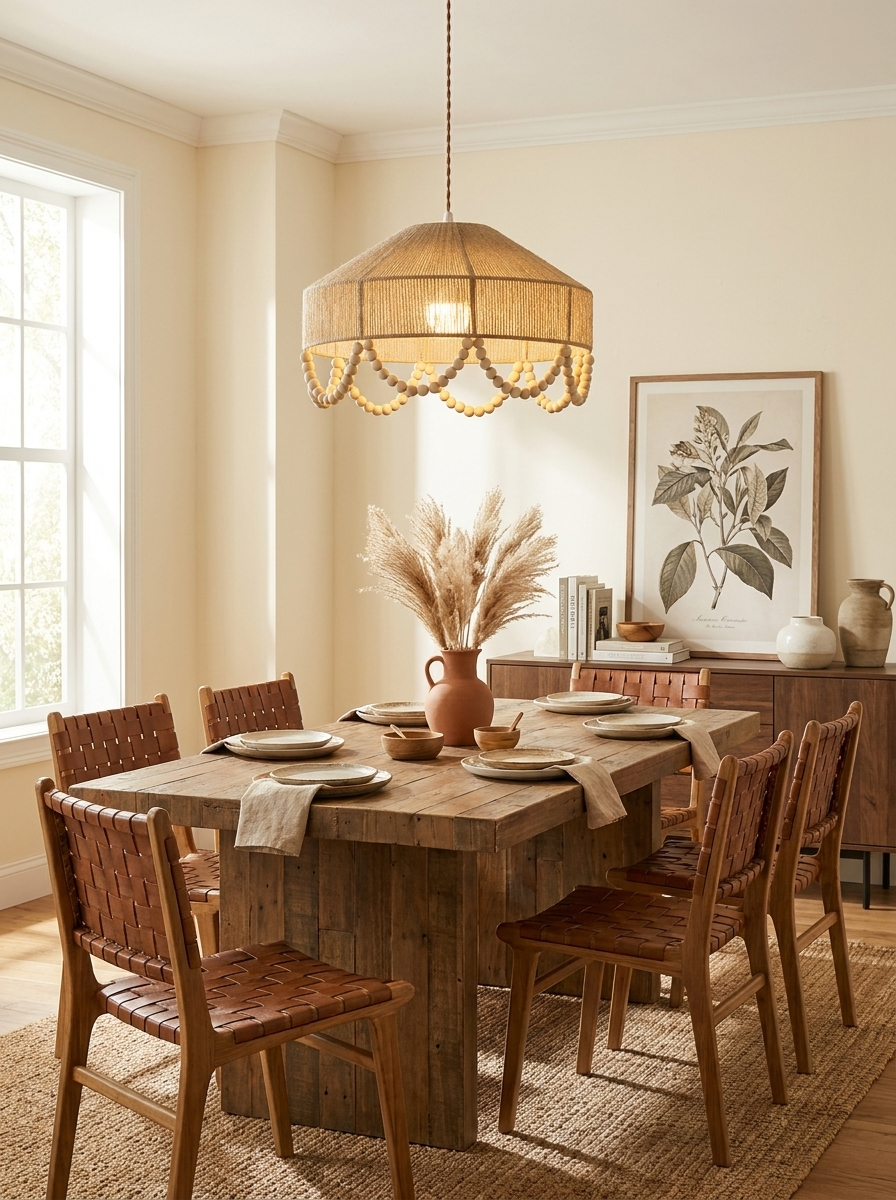 Southvale Hemp Rope Pendant Lamp
