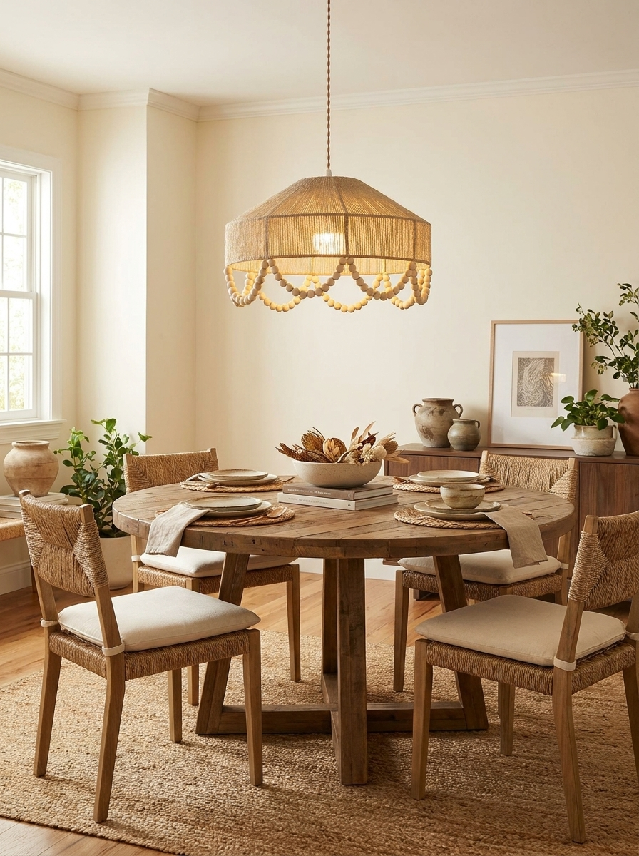 Southvale Hemp Rope Pendant Lamp