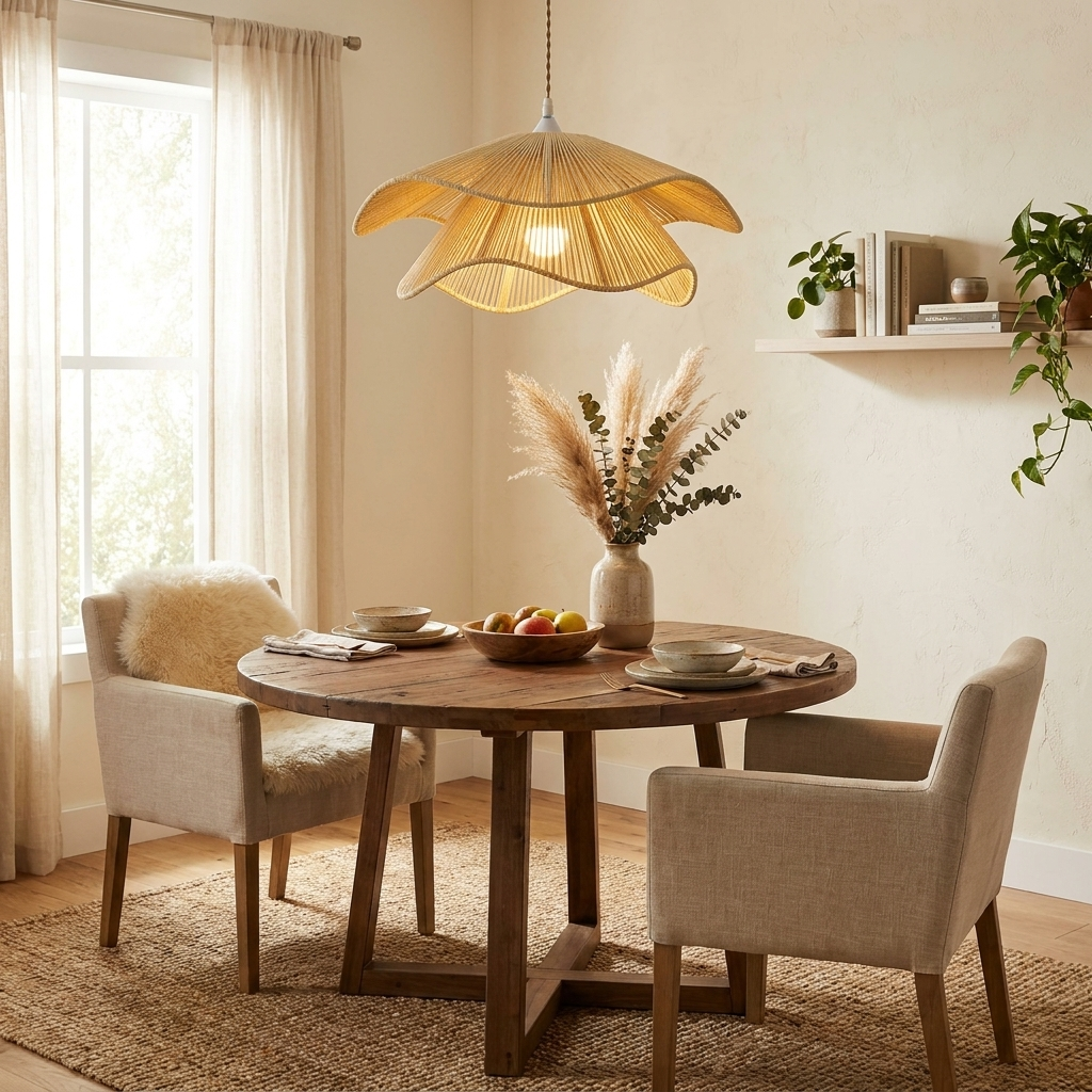 Eversford Cotton Cord Pendant Lamp