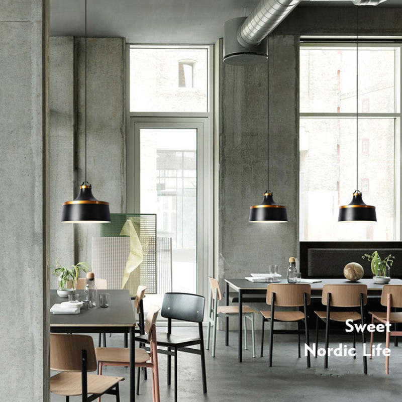 Bipeder Modern Colorful Single Pendant Light, Metal Shade