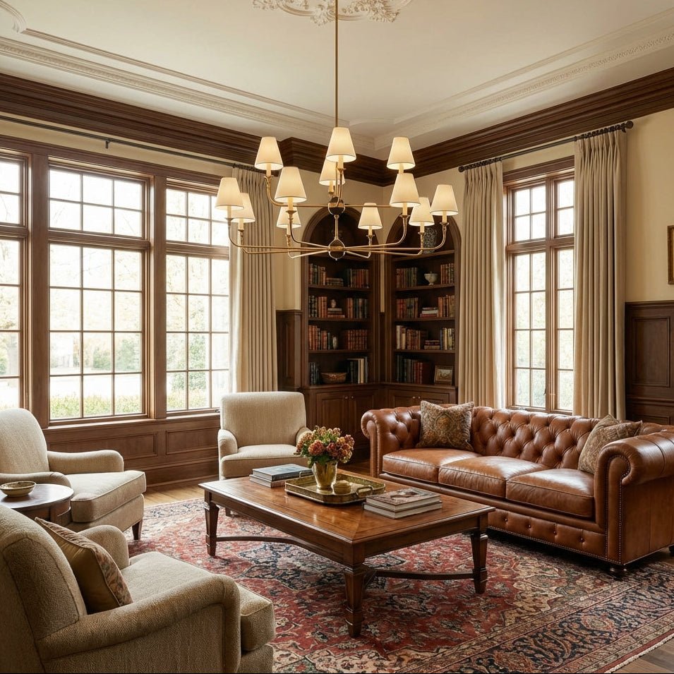 Caserelle Brass Chandelier