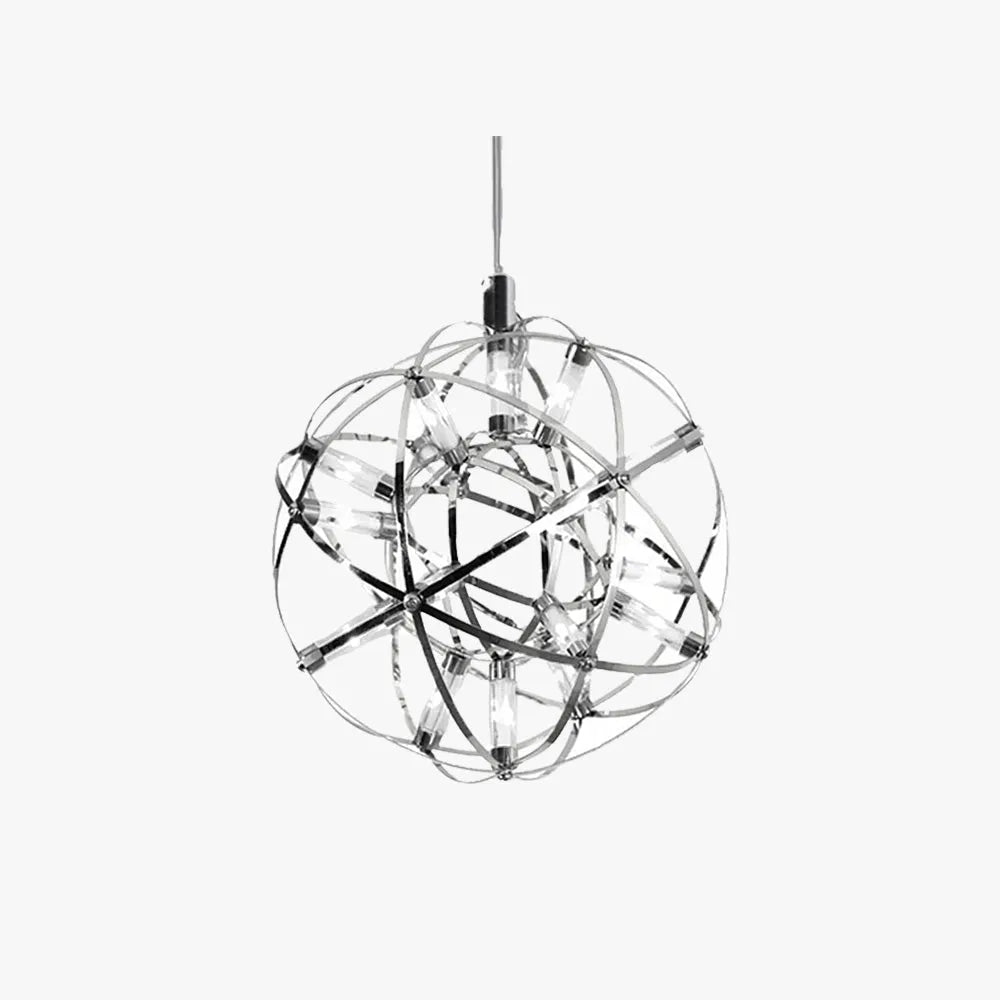 Bubovol Firework Art Deco Orbit Shade Pendant Light