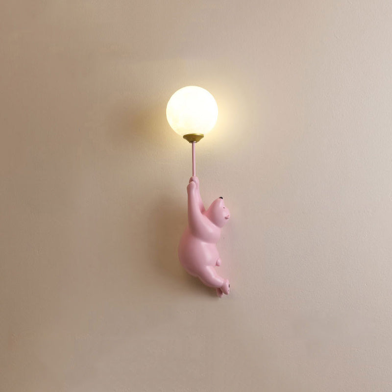Dio Bear Balloon Wall Reading Lamp-Relic Pieces