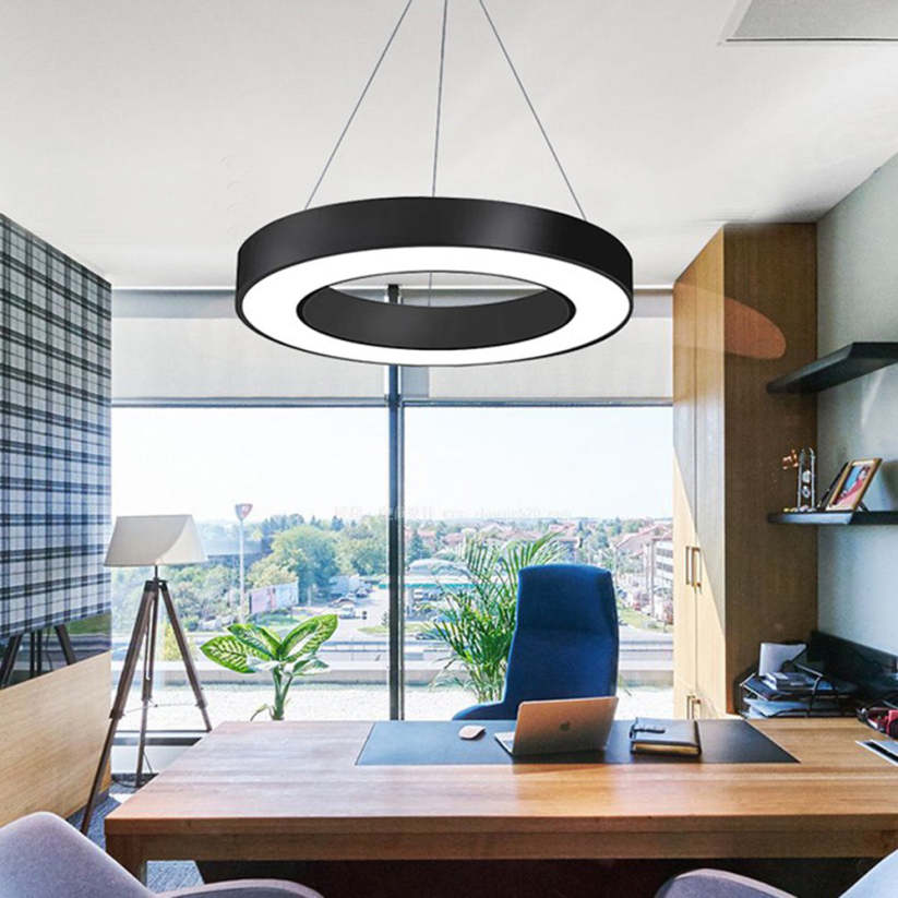 Gilutis Minimalist Ring Pendant Light, Bedroom