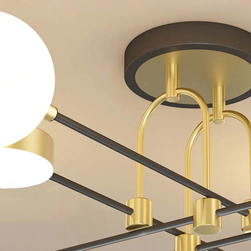 Fisopen Industrial Modern Ceiling Light