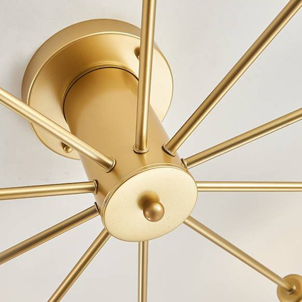 Koledal Modern Simple Flush Mount Ceiling Light, 6/8/10 Heads