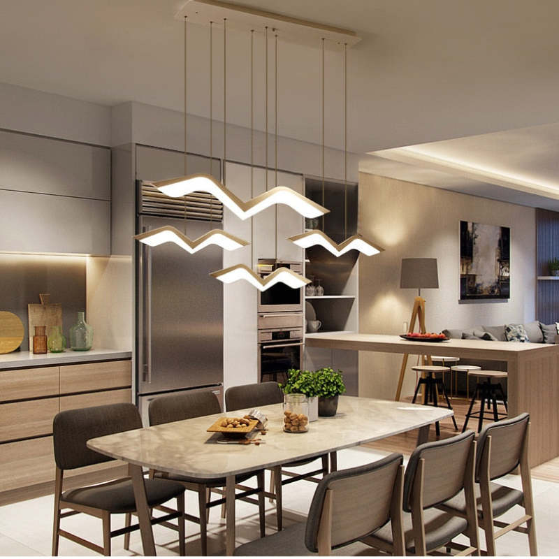 Havetus Seagull Modern Pendant Light, 3 Style