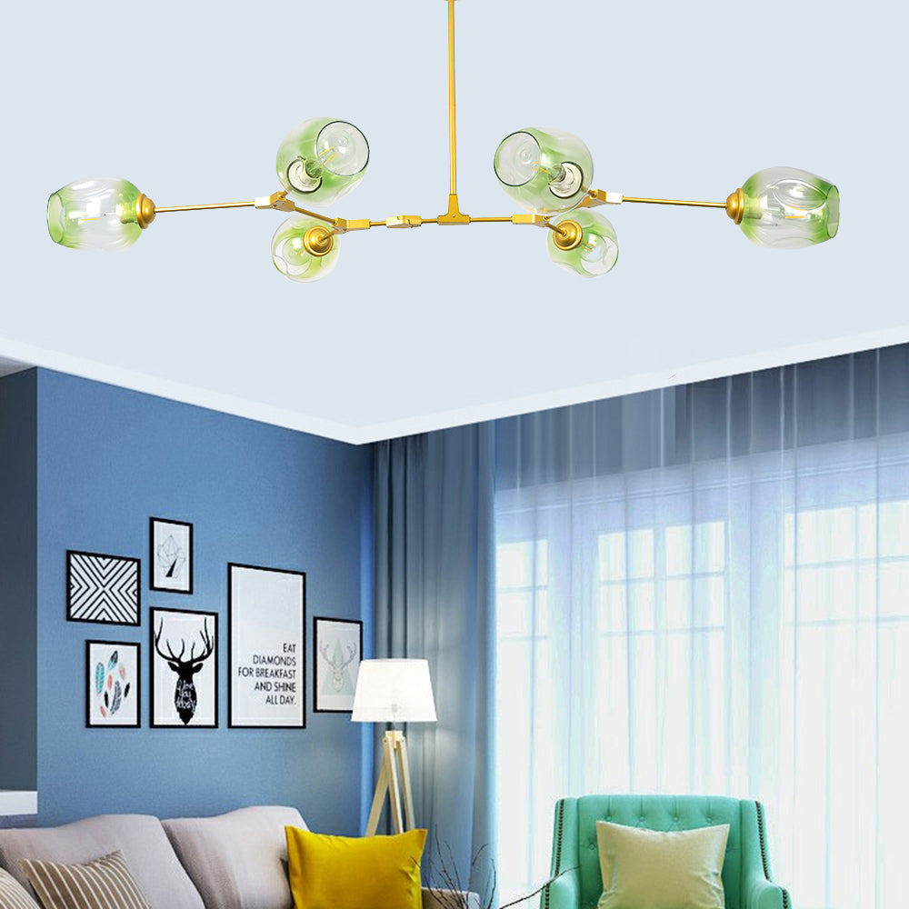Zerin Nordic Modern Glass Pendant Light Clear Bubble-Relic Pieces