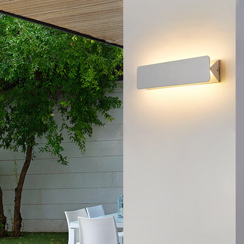 Nekugir LED Metal Indoor Wall Lamp Rotatable, White