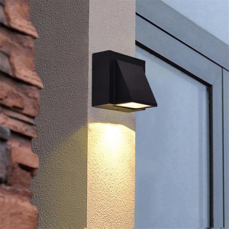 Terin Modern Black LED Outdoor Wall Lamp-Relic Pieces