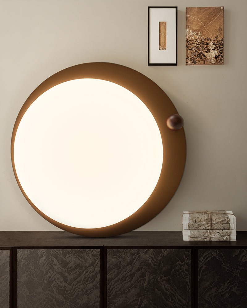 Wood Accent Ceiling Light