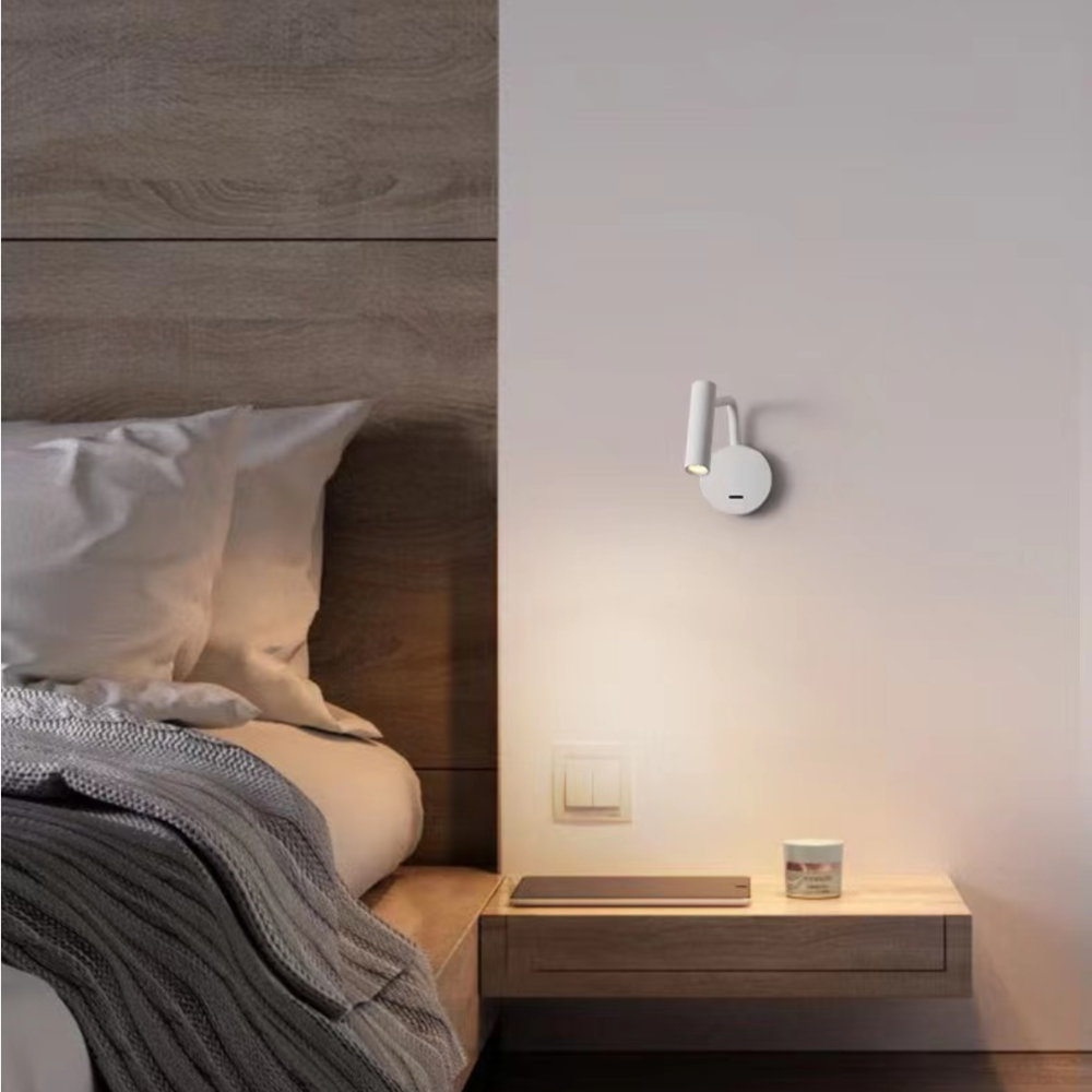 Rupisan Wall Lamps Swing Arm Modern, LED Spotlight Corridor