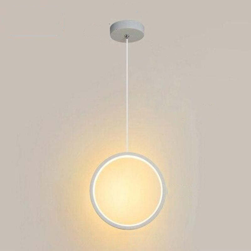 Kori Modern LED Pendant Light Black/White Living Room-Relic Pieces