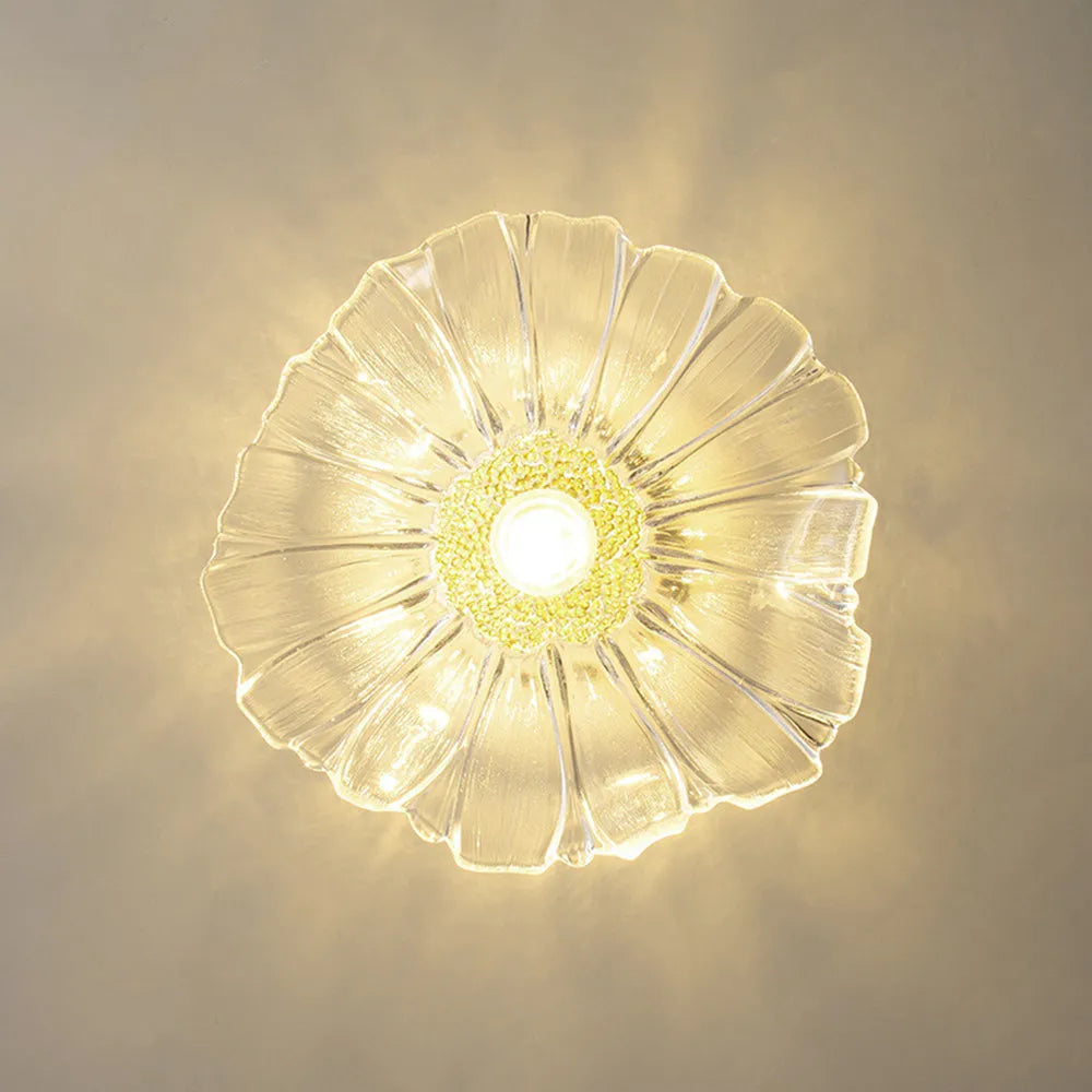 Lavor Flower Glass Ceiling/Pendant Light-Relic Pieces