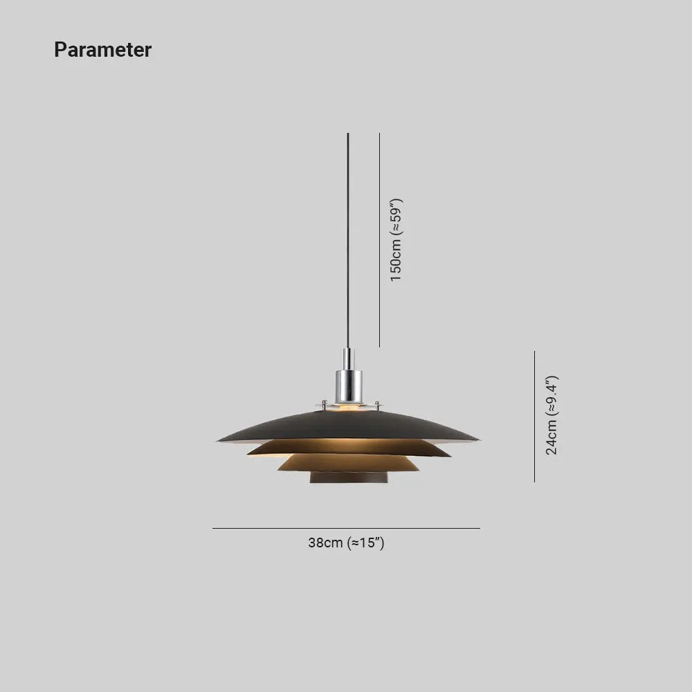 Milora Pendant Light Contemporary Minimalist Frisbee-Relic Pieces