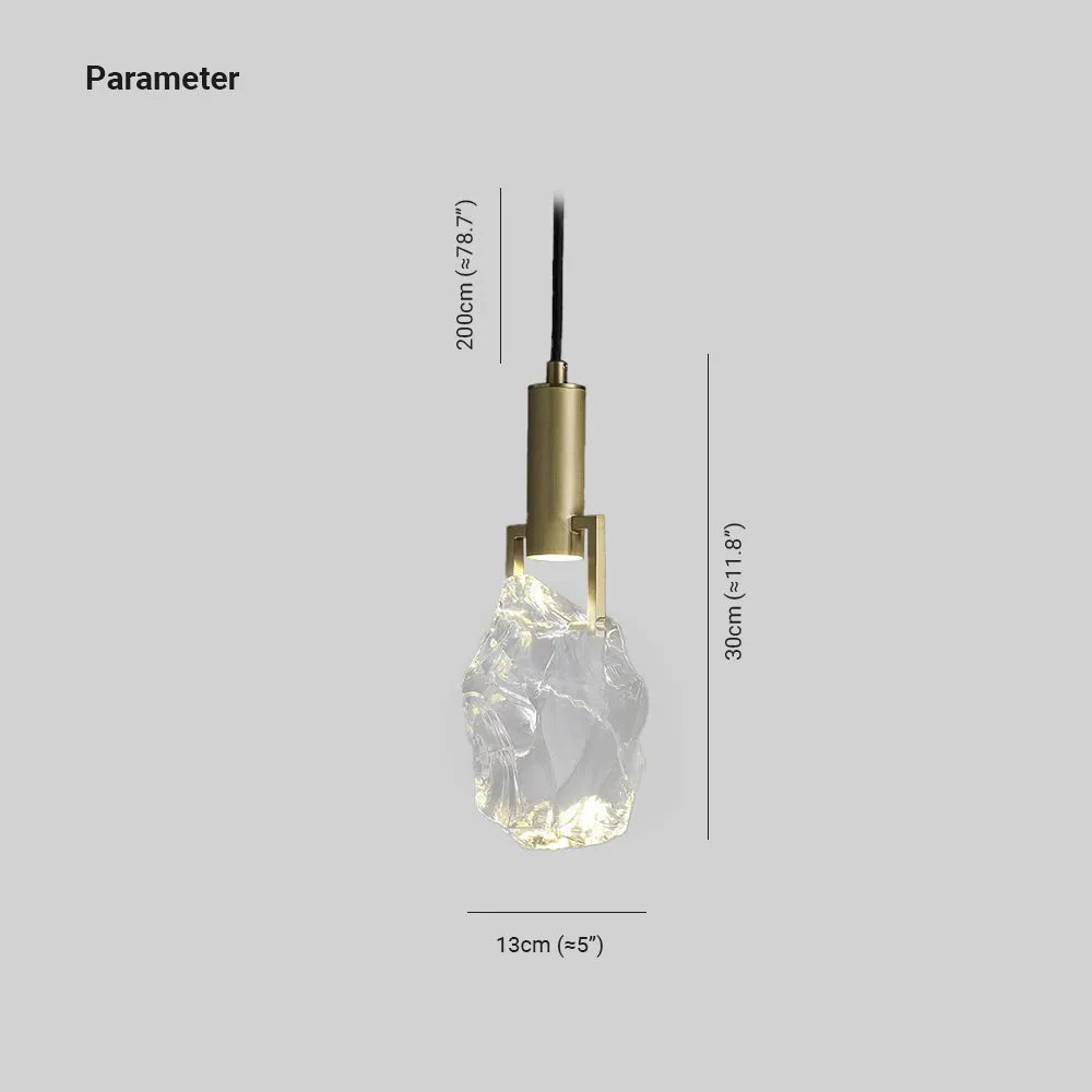 Drop Crystal Pendant Light-Relic Pieces