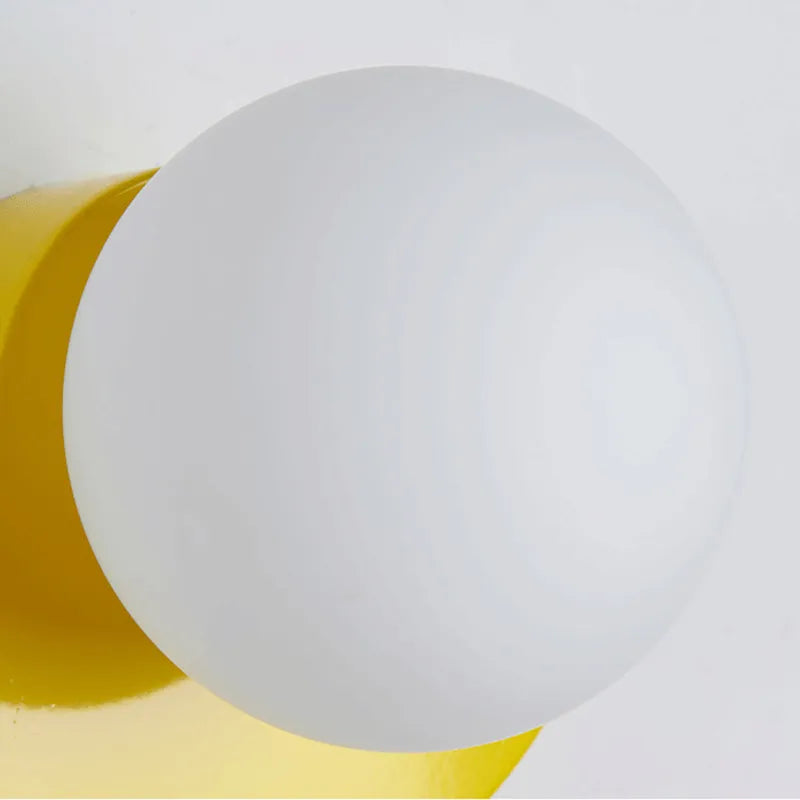 Solvire Wall Lamp Half Circle Globe-Relic Pieces