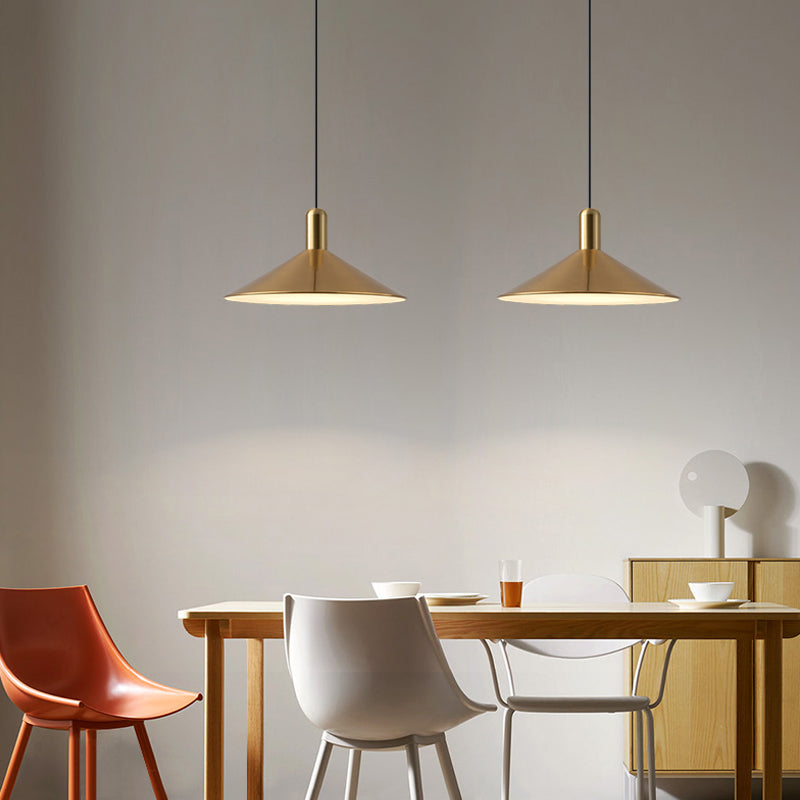 Zelusid Vintage Umbrella Monochrome Pendant Light