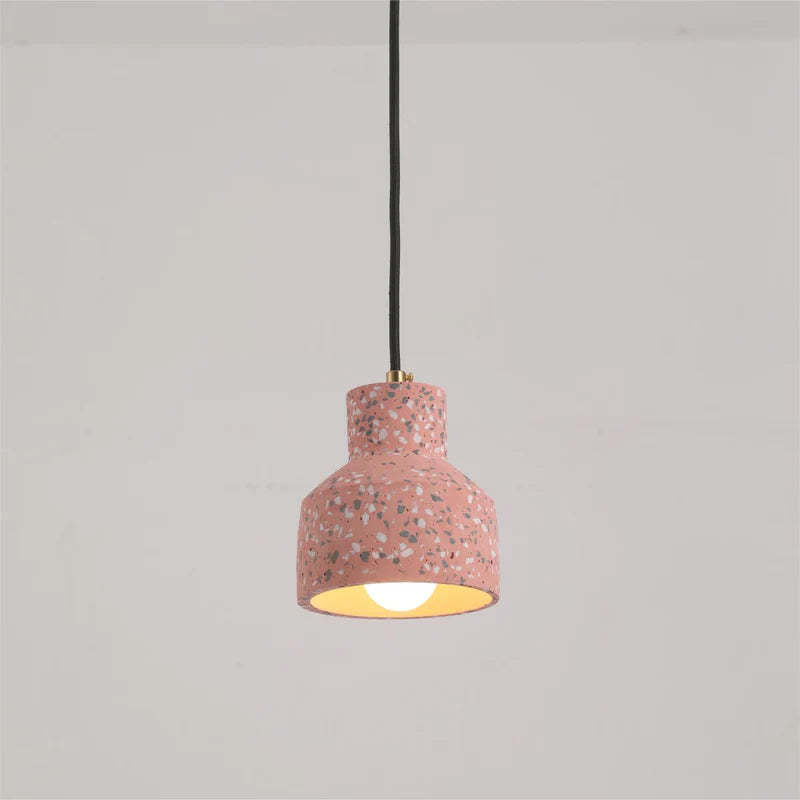 Leropus Pendant Light, Cement, Modern & Industrial, 4 Color