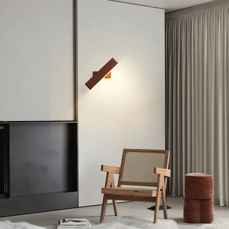 Lirel Rectangular Rotatable Wall Lamp-Relic Pieces