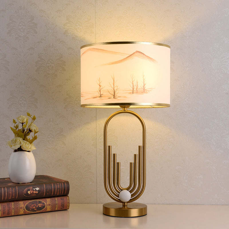 Subasat Artistic Table Lamp Floor Lamp Bedside Desk Light For Bedroom