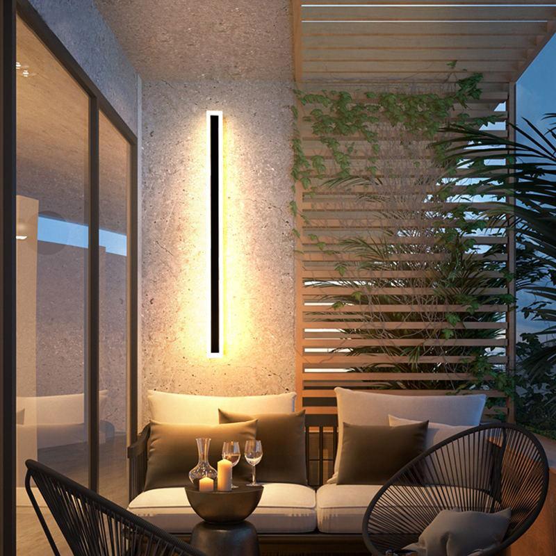 Virex Linear Outdoor Wall Lamp-Relic Pieces