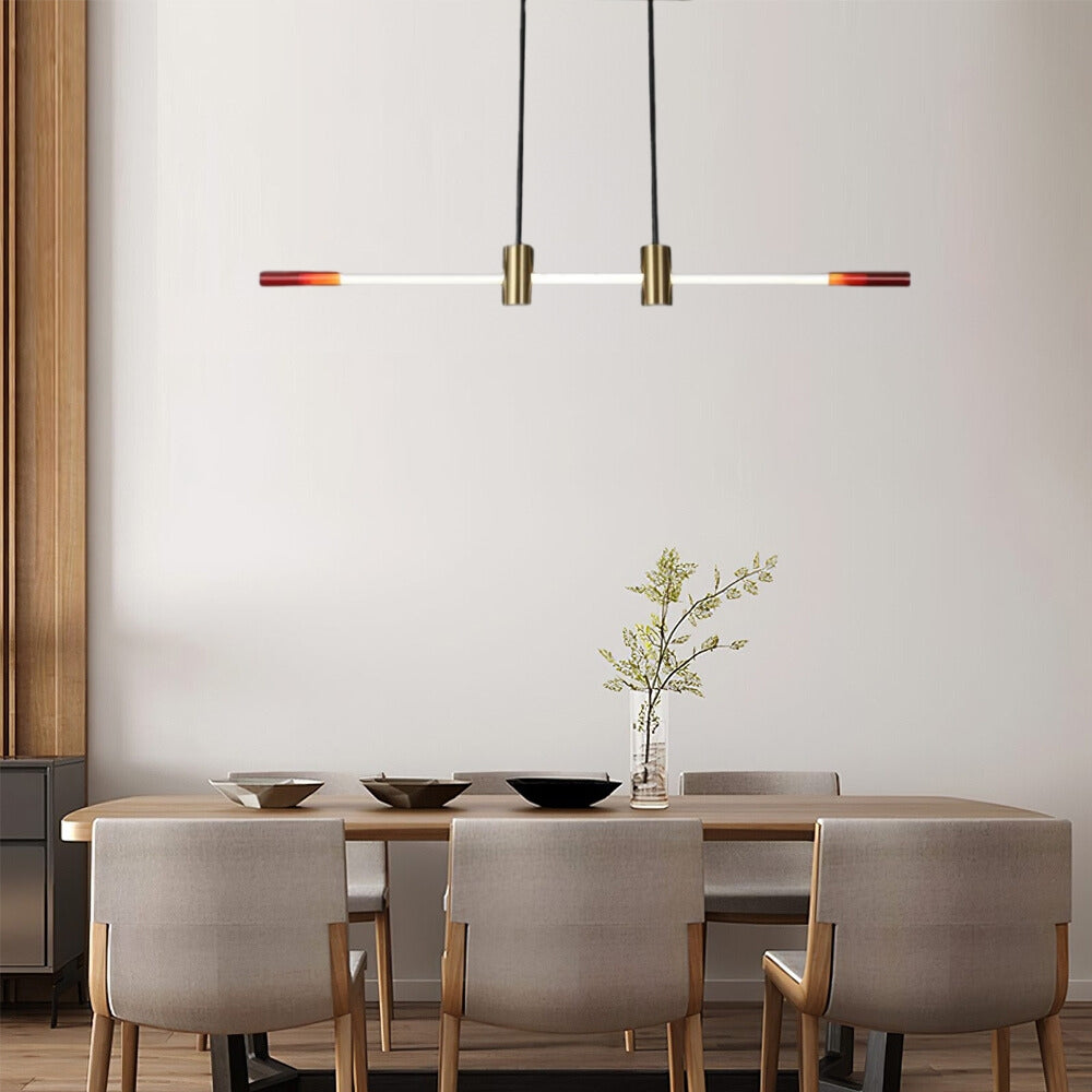 Hevigom Minimalist Linear Dining Room/Bar Pendant Light